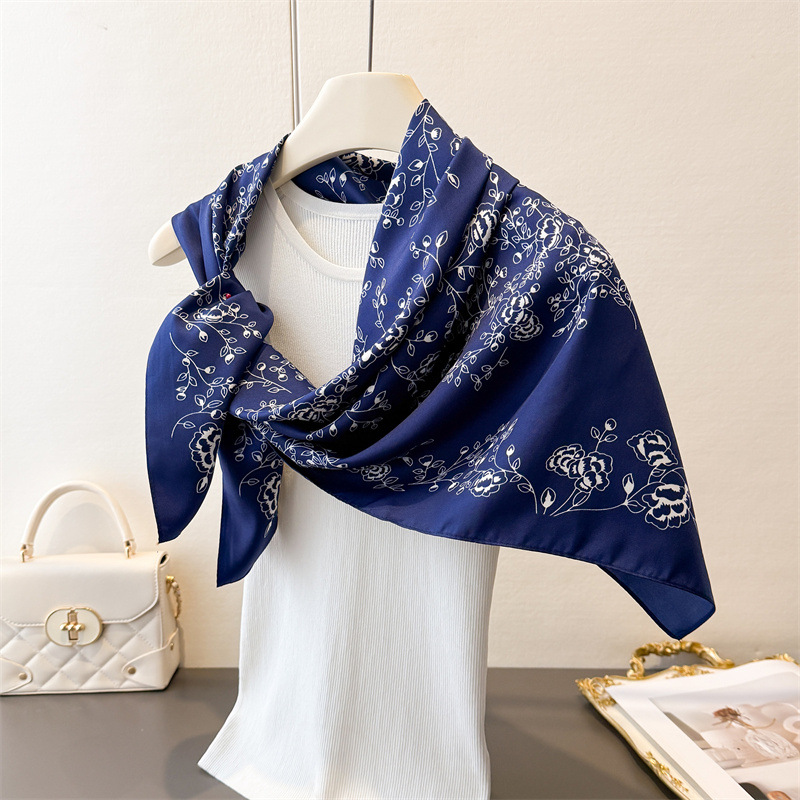 Lüks Vintage 90X90 cm Kare Eşa - Ascot Neck Scarf incelemesi ve fiyatı