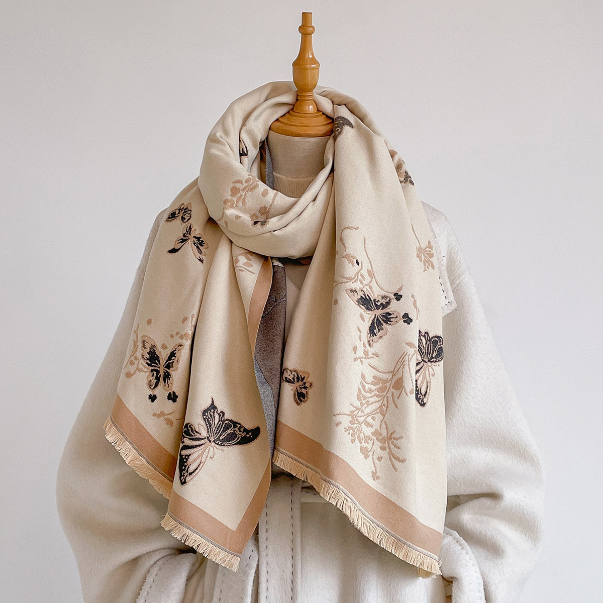 Kadınlar için İmitasyon Kaşmir - Pashmina Wrap Large incelemesi ve fiyatı