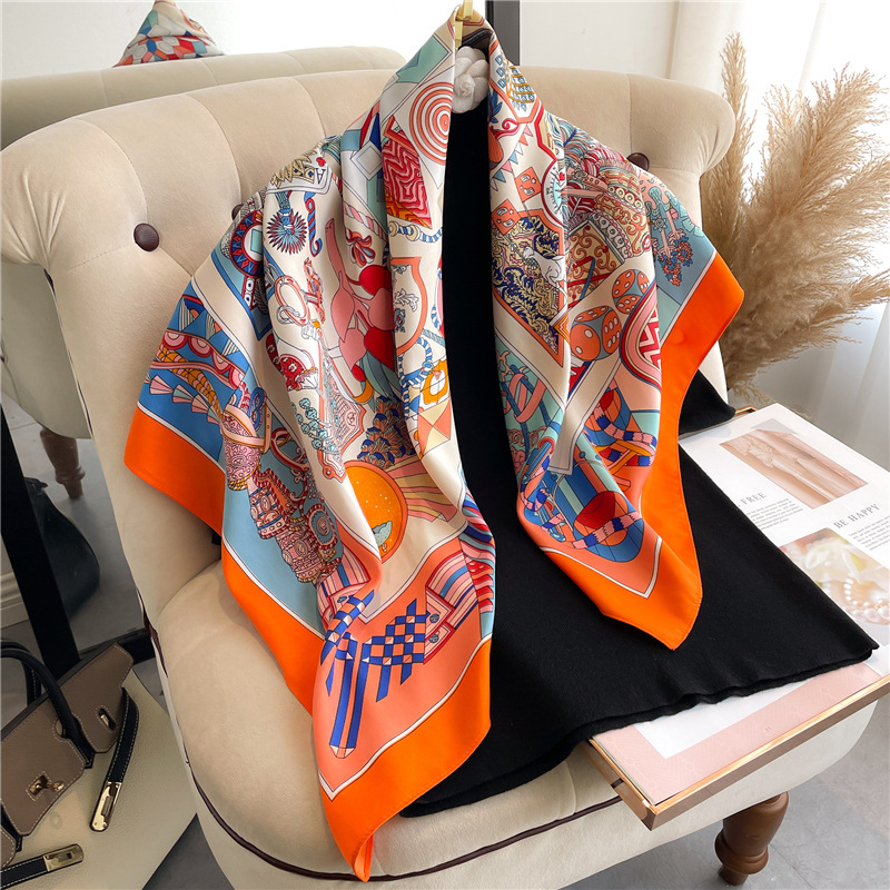 2026 yeni kare dimi ipek eşarp - Scarf Silk Square incelemesi ve fiyatı