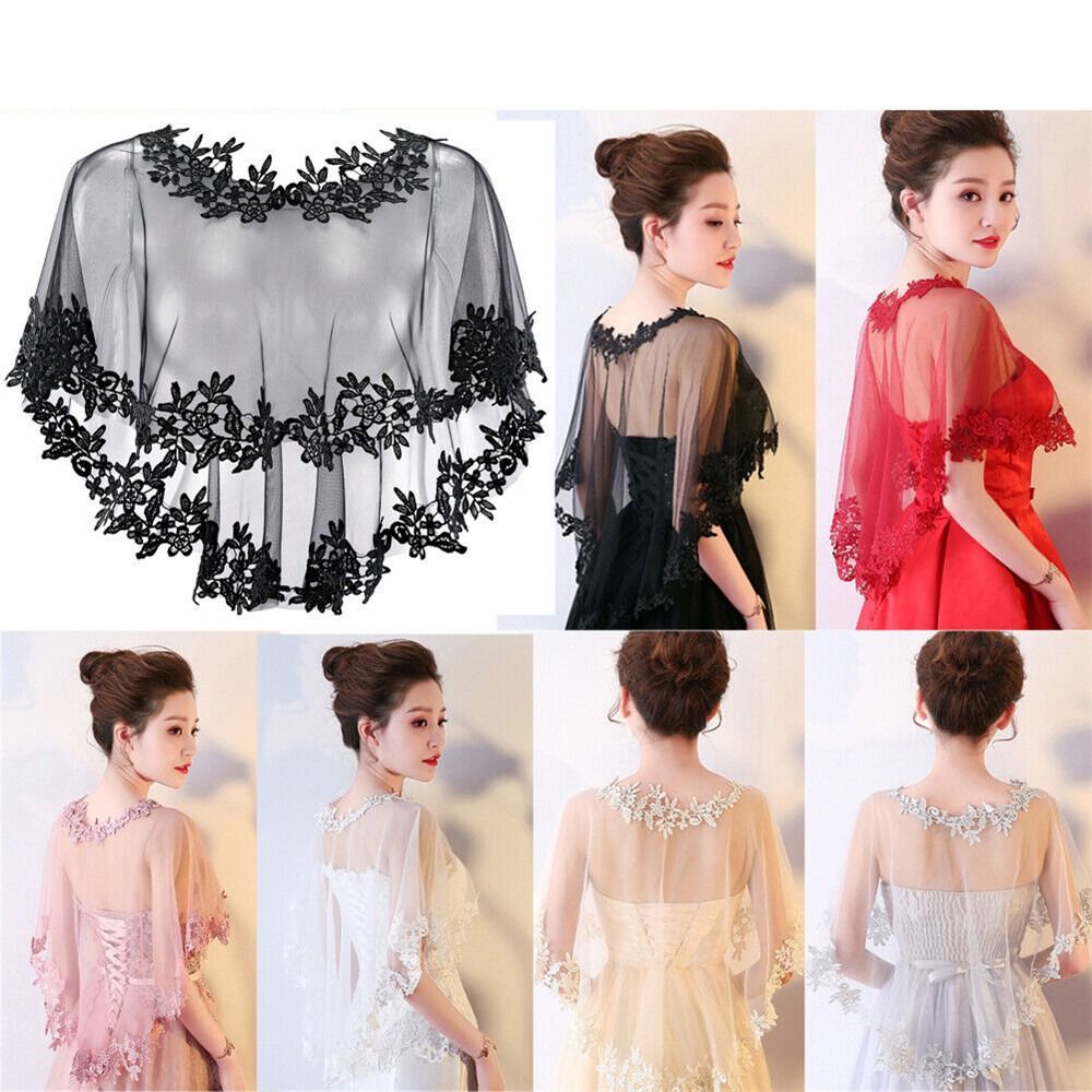 Kadın Parti Gelin Rahat Dantel - Stole Wedding Shawl incelemesi ve fiyatı