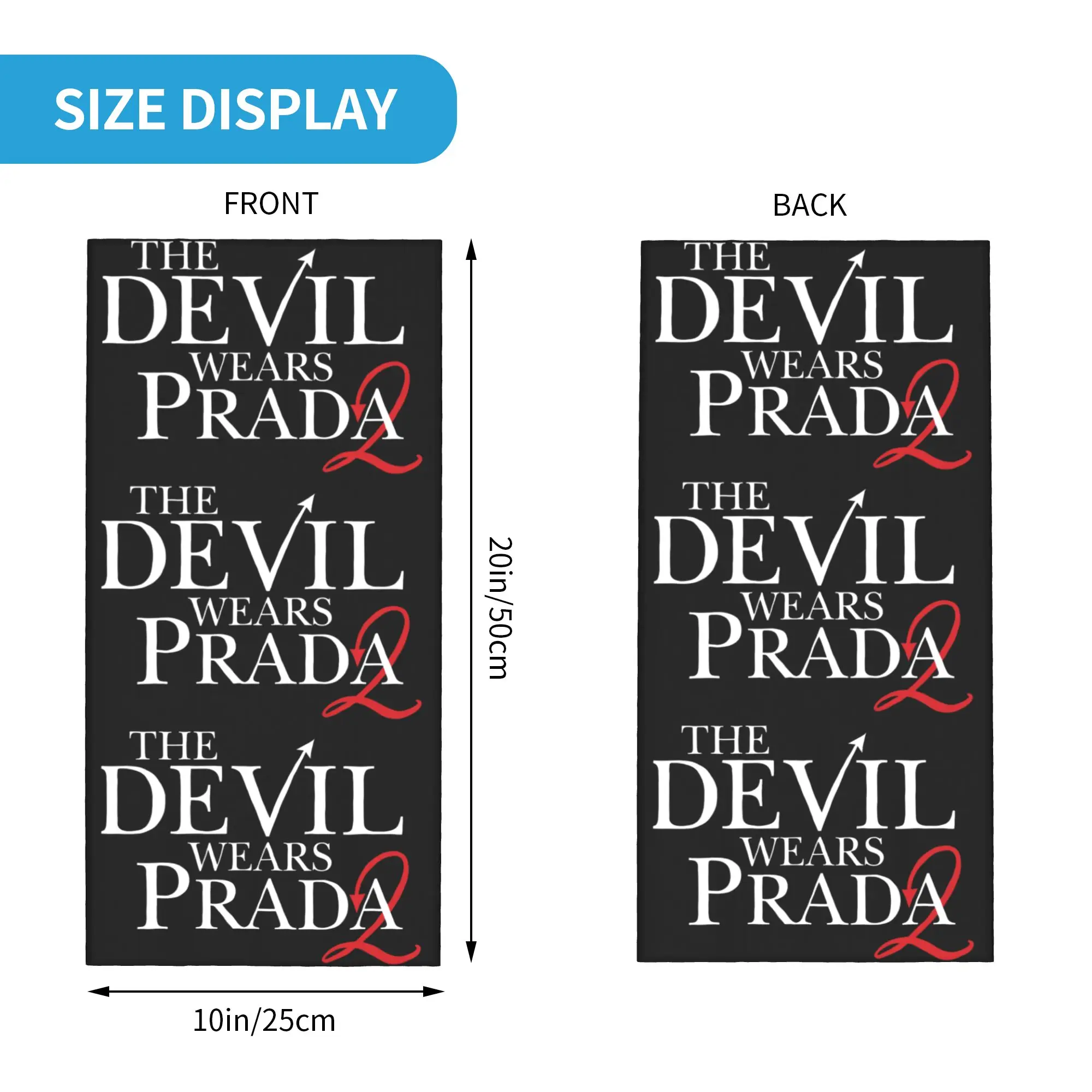 Yeni Komedi Filmi Şeytan Prada - Neck Warmer Tube incelemesi ve fiyatı