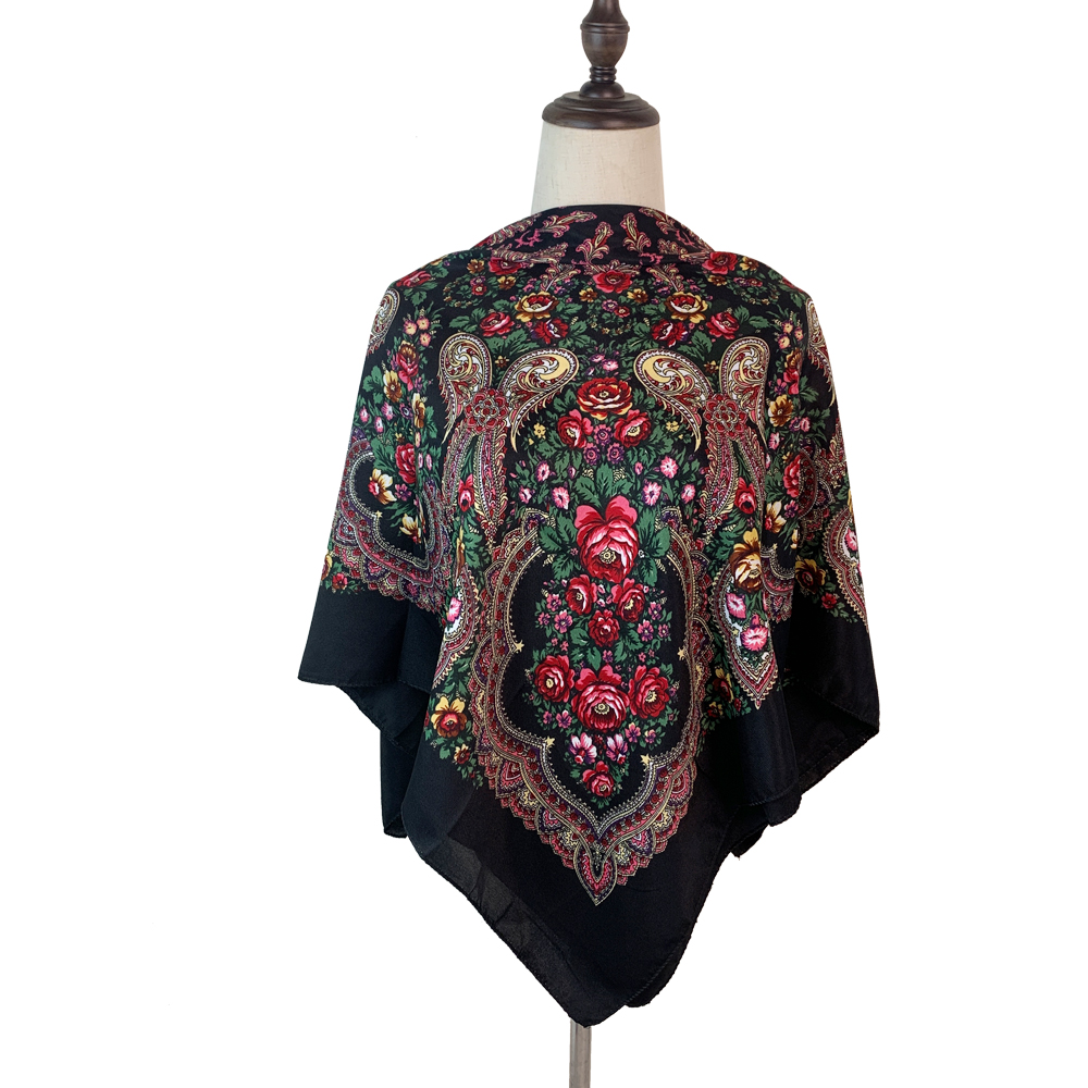 100*100 cm Rus Kare Eşarp Kadı - Bandana Cotton incelemesi ve fiyatı