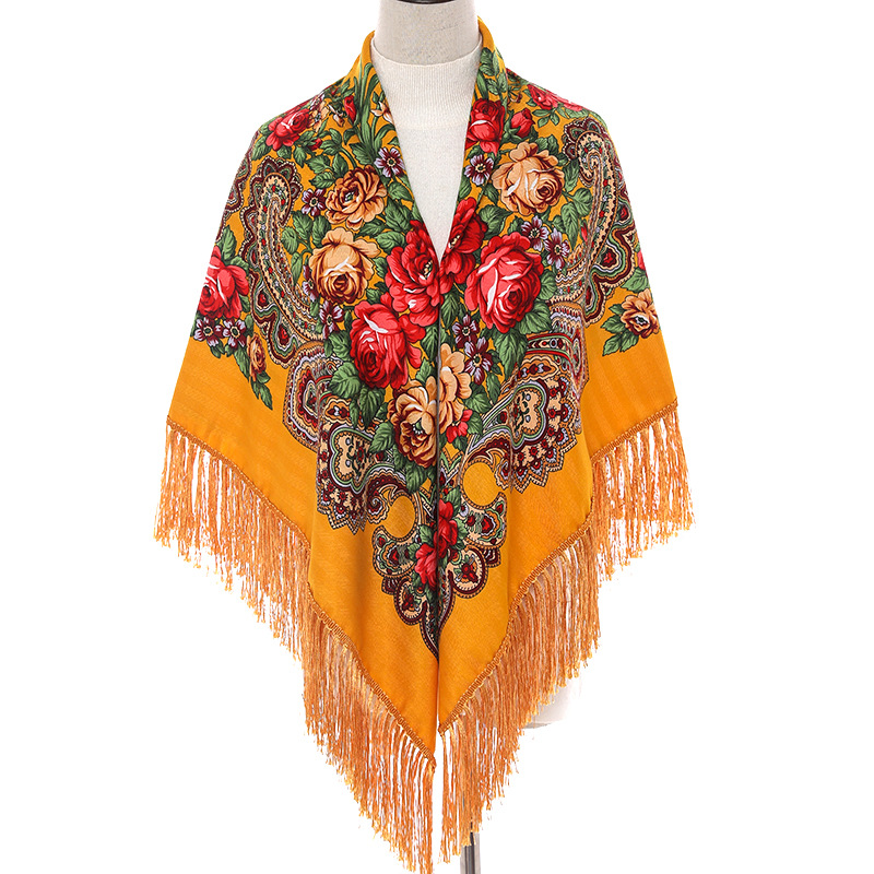 135*135cm kadın rus tarzı büyü - Bandana Cotton incelemesi ve fiyatı