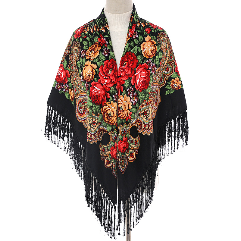 135*135cm kadın rus tarzı büyü - Bandana Cotton incelemesi ve fiyatı
